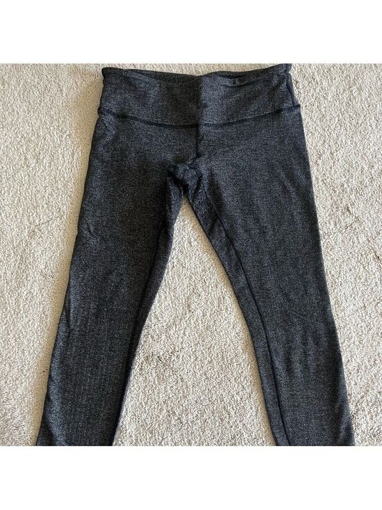 lululemon athletica Pants - Lululemon Cozy Wunder Under Herringbone Leggings 8